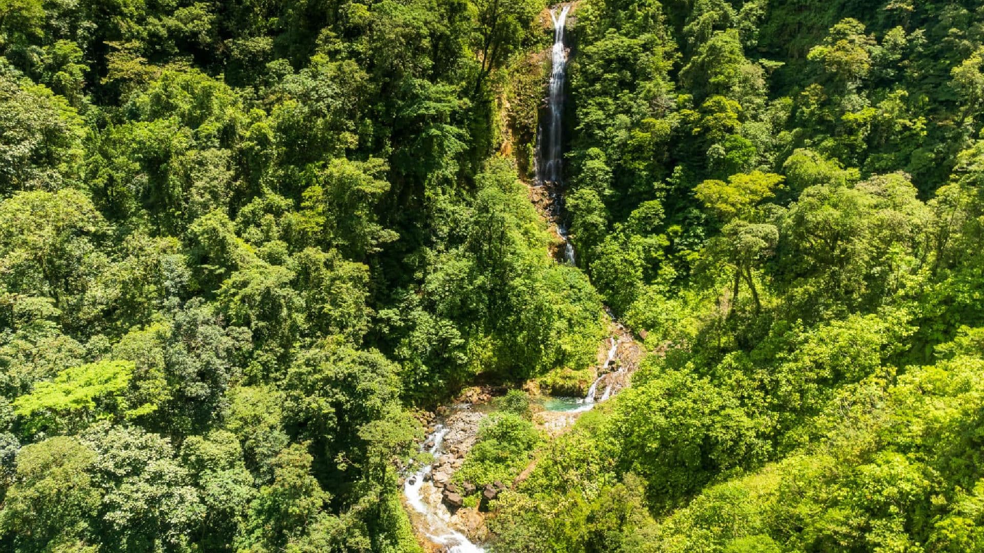 Bijagua River Falls and Tenorio Volcano Viewpoint